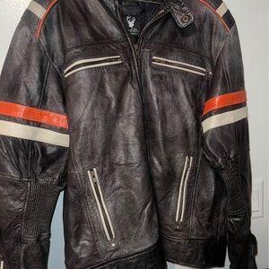 Men’s Leather Motorcycle Jacket